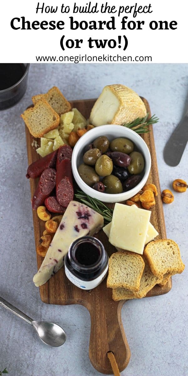 How to Make a Simple Cheese Board for Two | One Girl. One Kitchen.